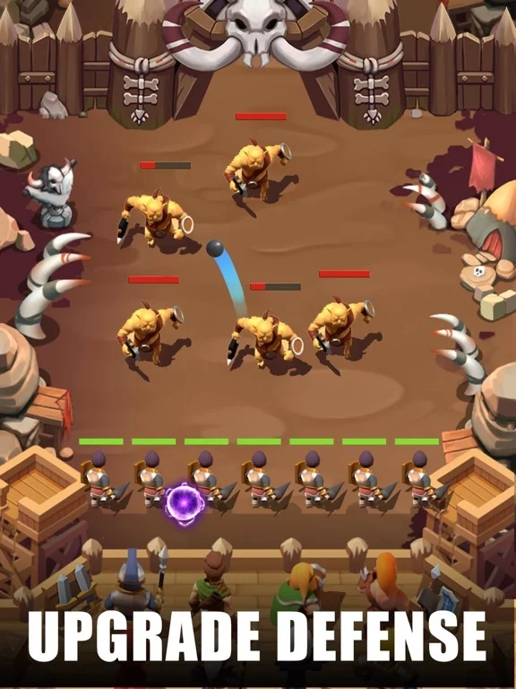 Изображение игры: Castle Defense.