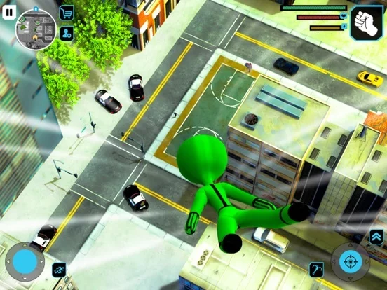 Изображение игры: Flying Spider: Stick Rope Hero