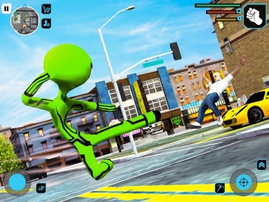 Изображение игры: Flying Spider: Stick Rope Hero