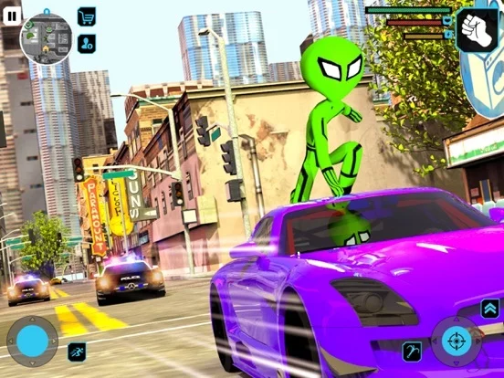 Изображение игры: Flying Spider: Stick Rope Hero