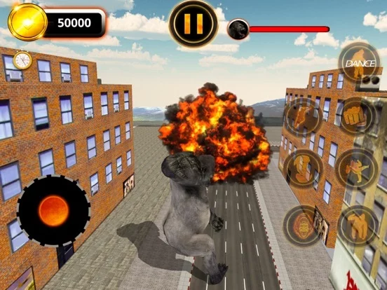 Изображение игры: Gorilla Bigfoot Rampage Game