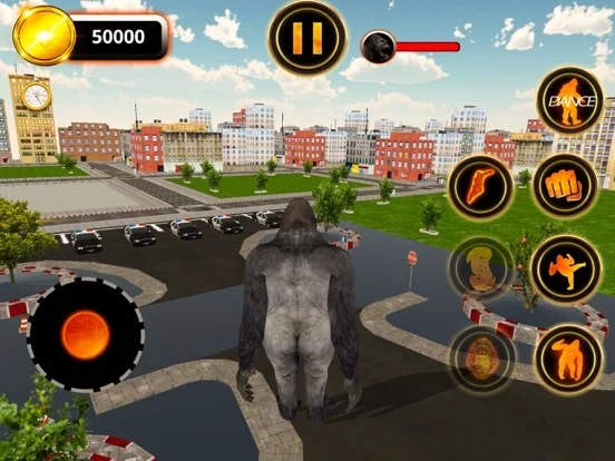 Изображение игры: Gorilla Bigfoot Rampage Game