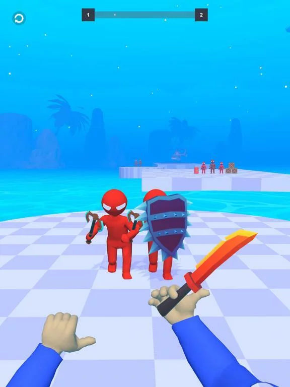 Изображение игры: Knife Play 3D - Ninja Z Master