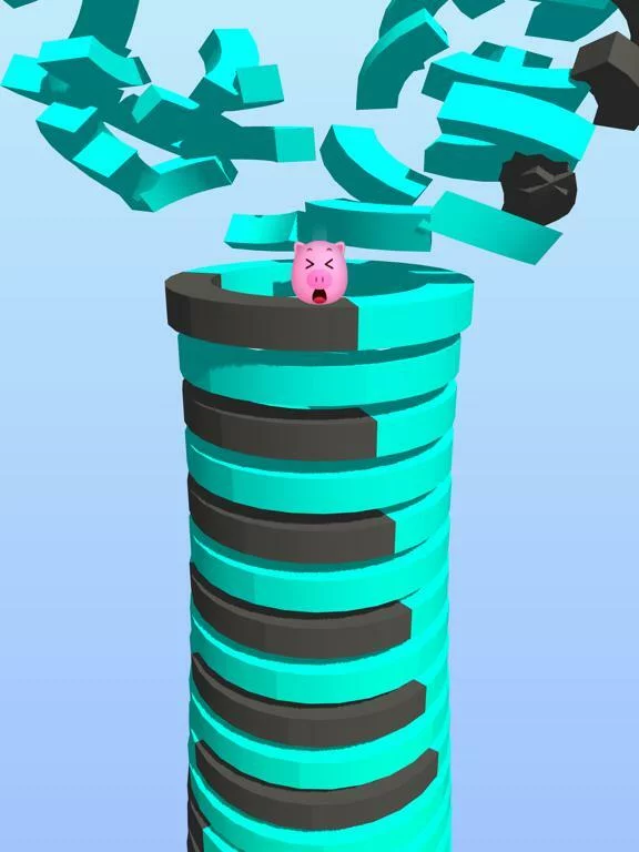 Изображение игры: Drop Stack Ball