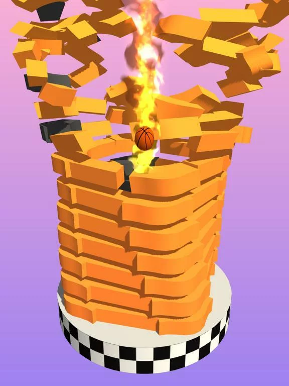 Изображение игры: Drop Stack Ball
