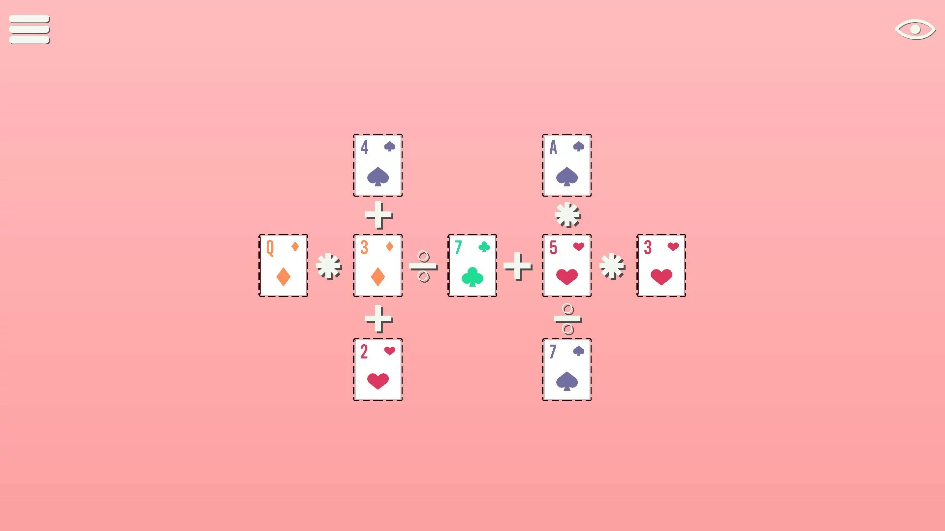 Изображение игры: BlackJack Math Cross Numbers