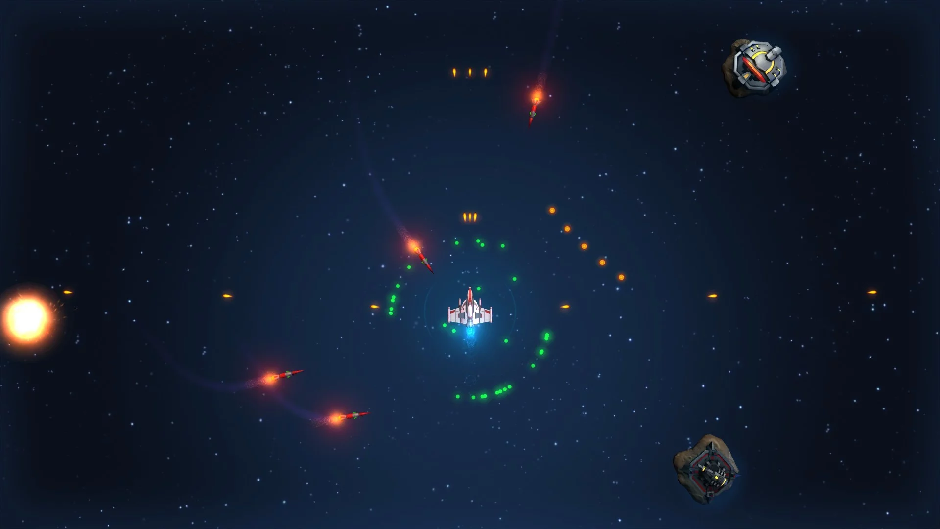 Изображение игры: Super Star Blast