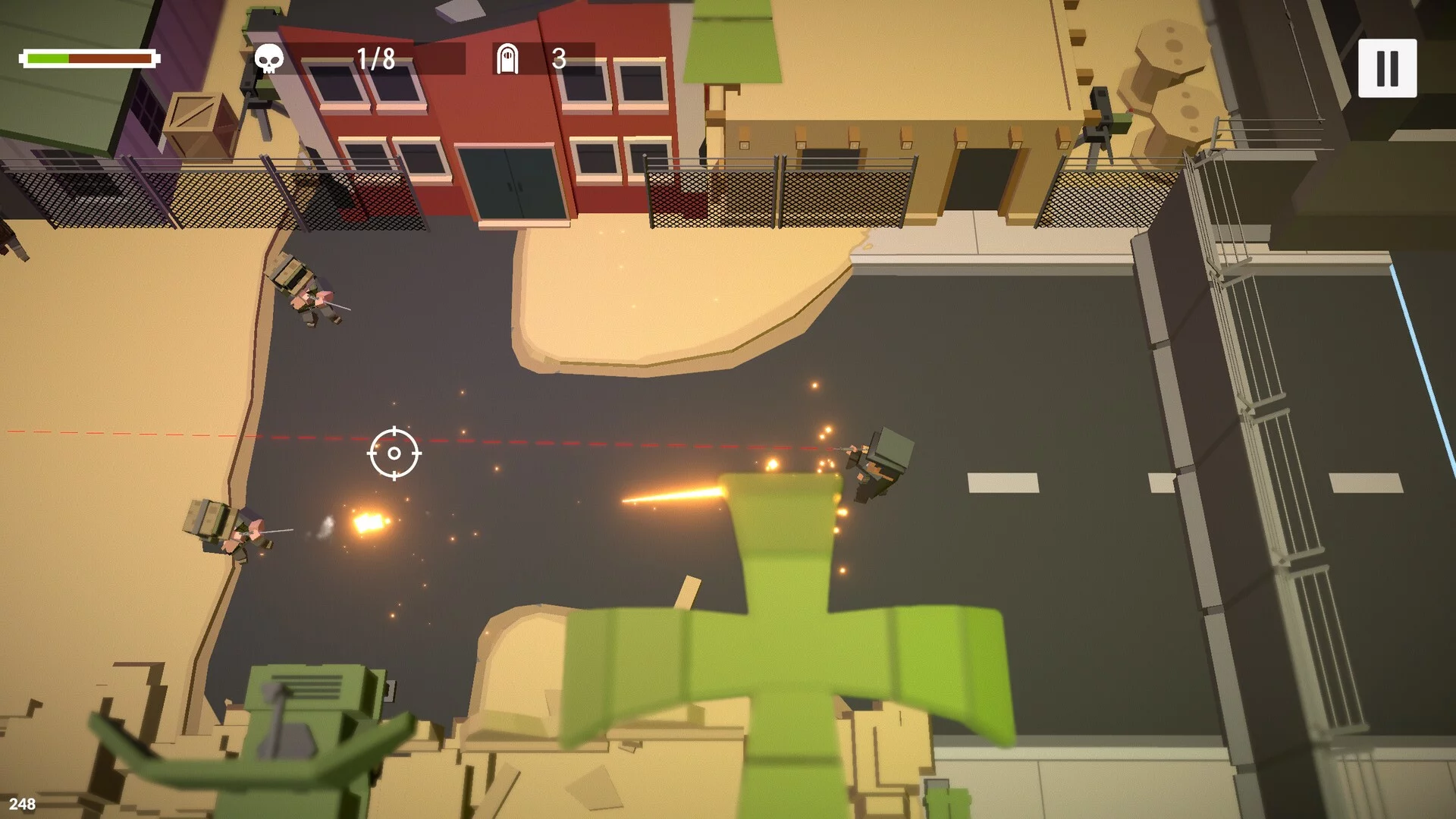 Изображение игры: Military Base War