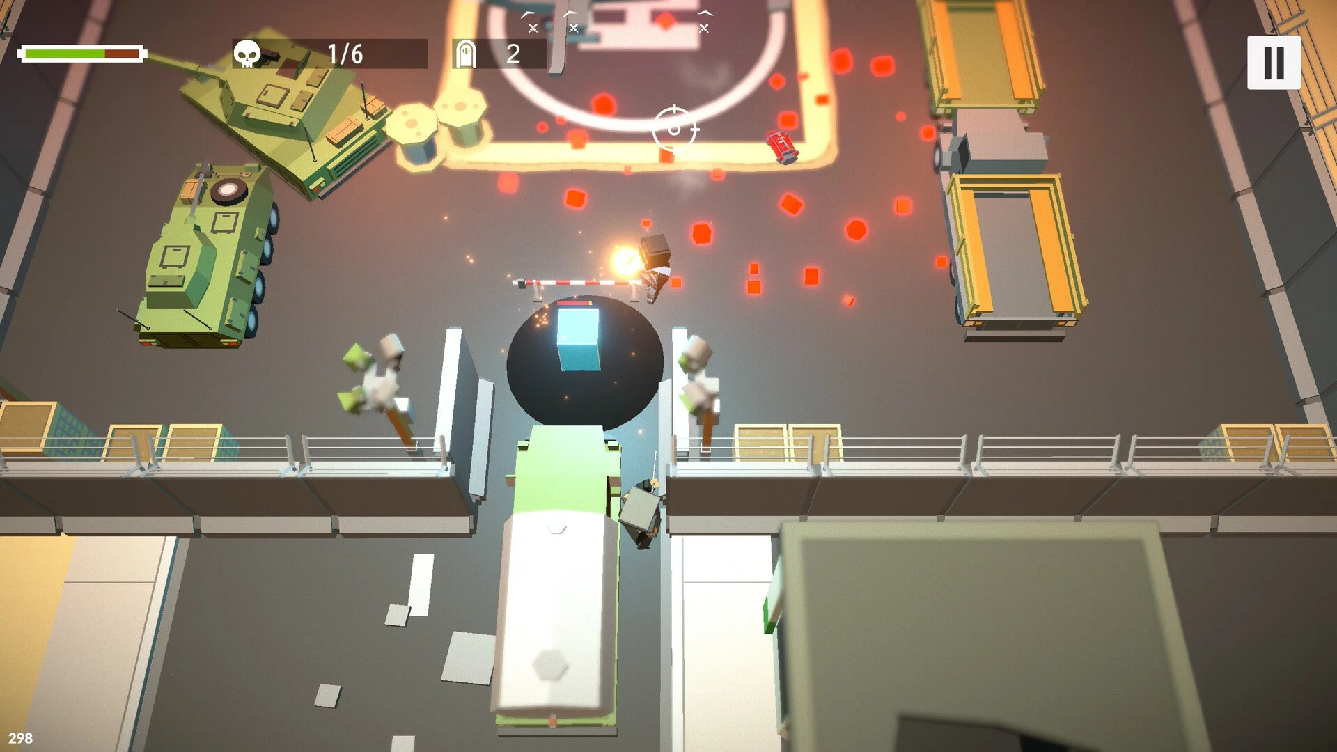 Изображение игры: Military Base War