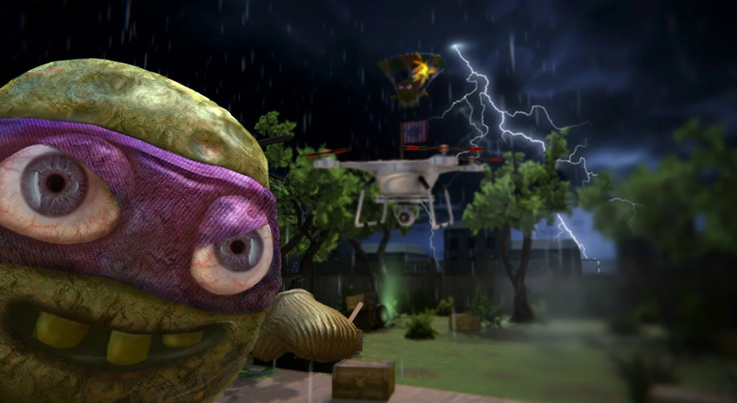 Изображение игры: ATTACK OF THE EVIL POOP VR