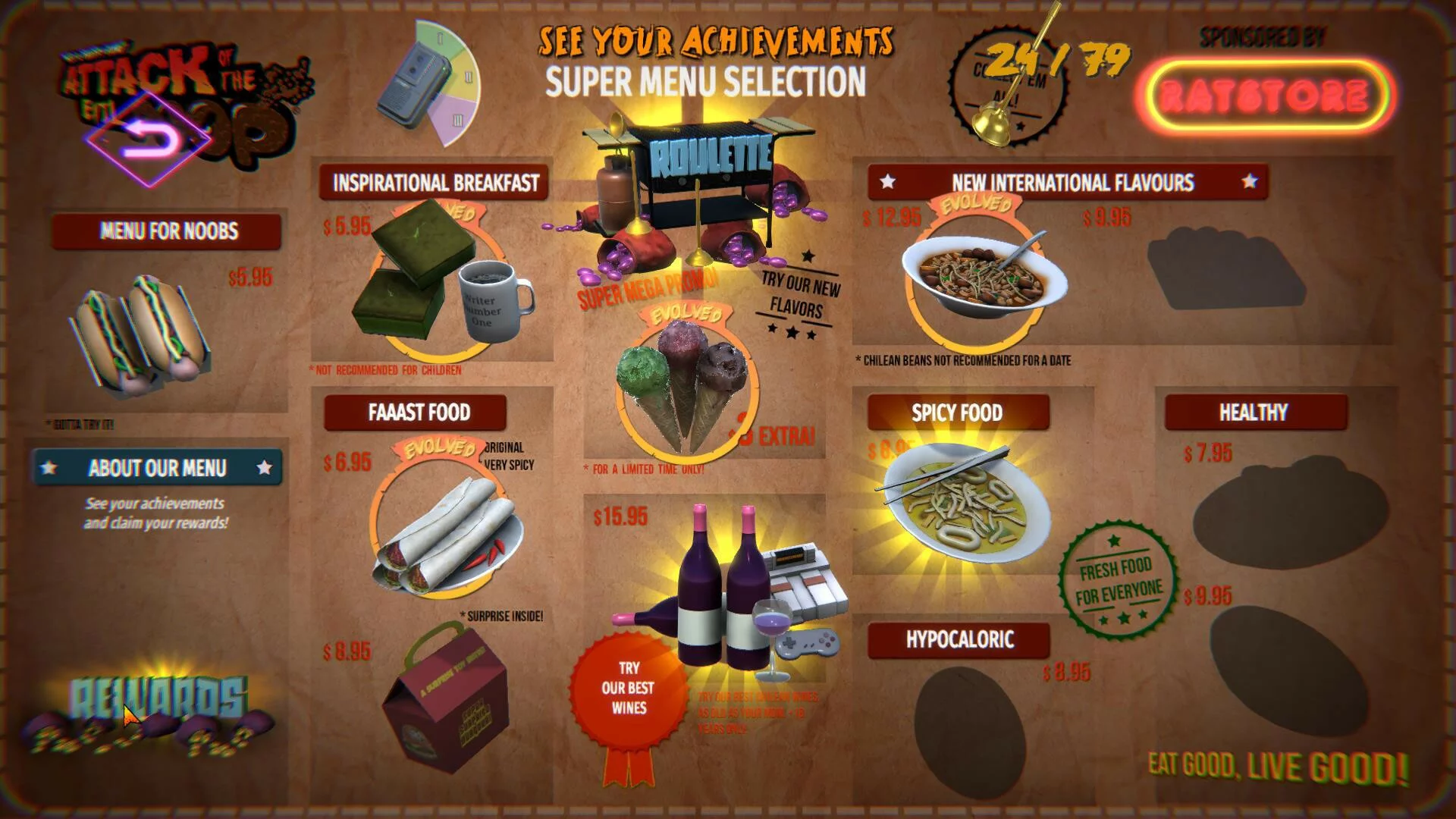 Изображение игры: ATTACK OF THE EVIL POOP VR