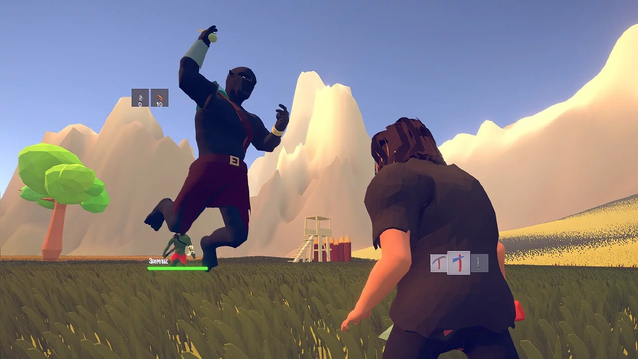 Изображение игры: Gnomes: build and survive