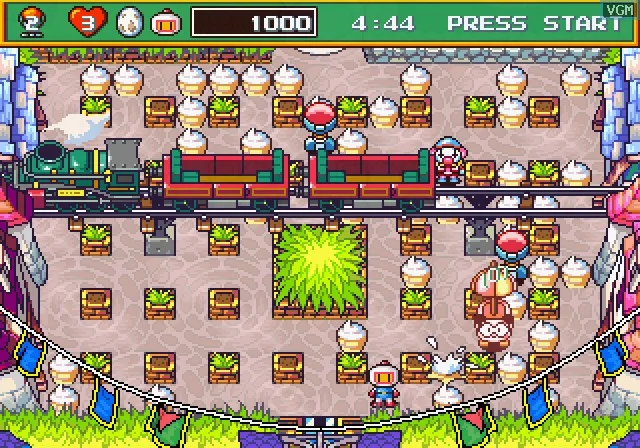 Изображение игры: Saturn Bomberman