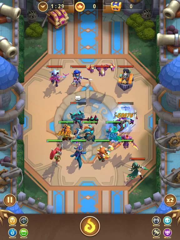 Изображение игры: I Am Hero: AFK Teamfight
