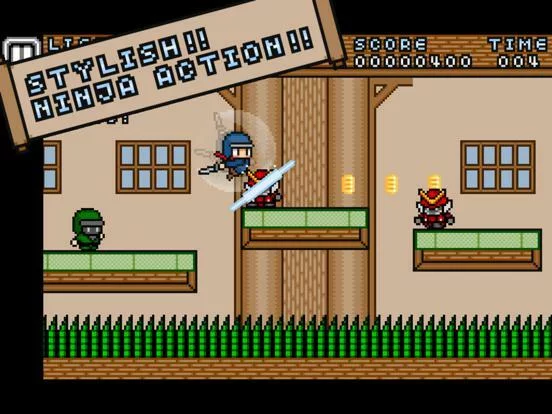 Изображение игры: Ninja Striker! - Ninja Action!
