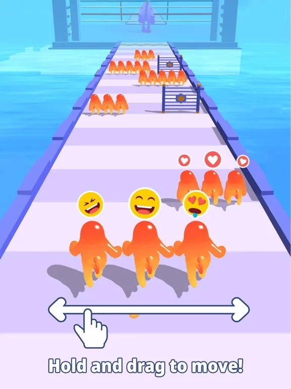 Изображение игры: Dino Runner 3D: Blob Clash