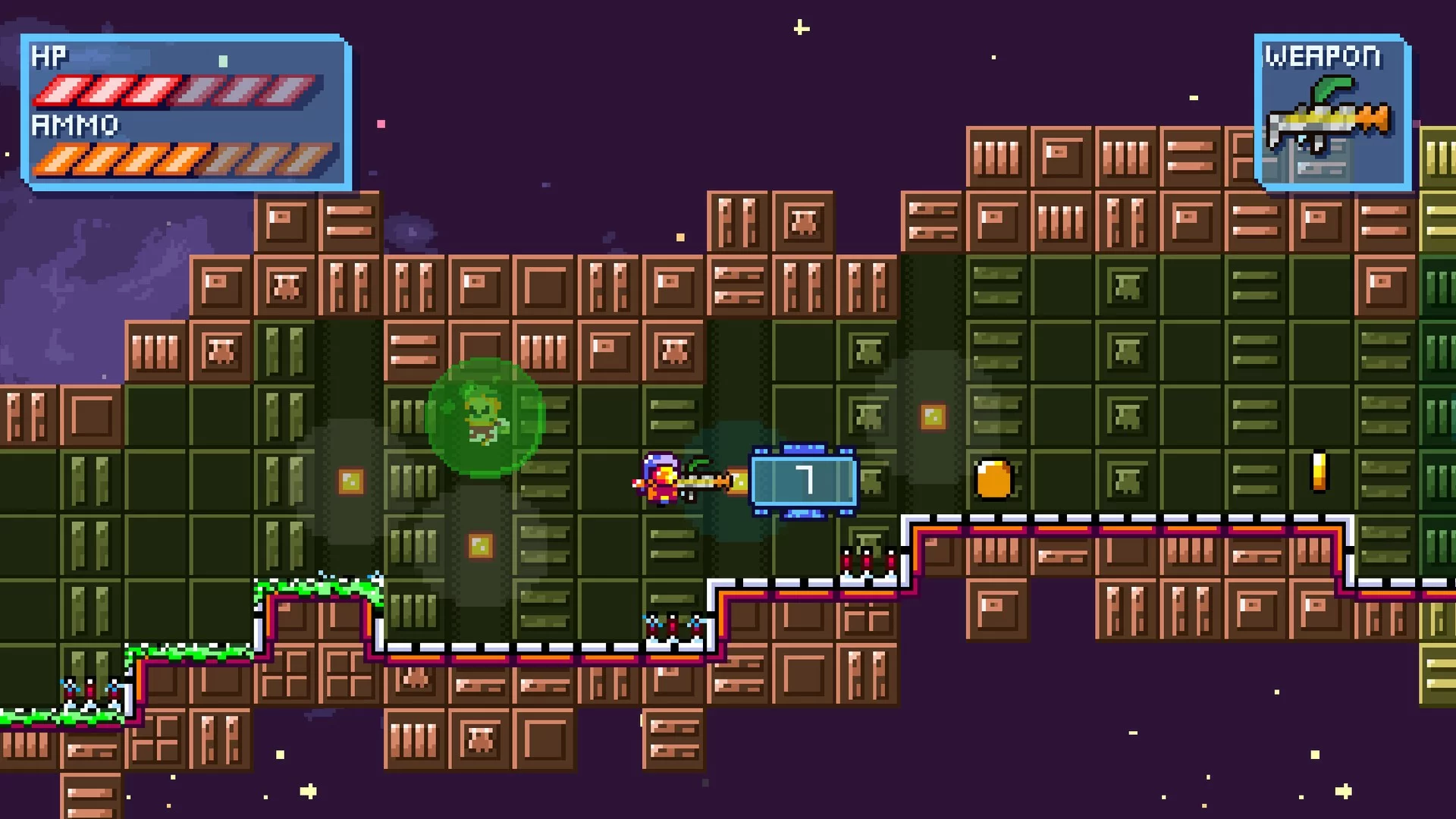 Изображение игры: Deep Space | Space-Platformer
