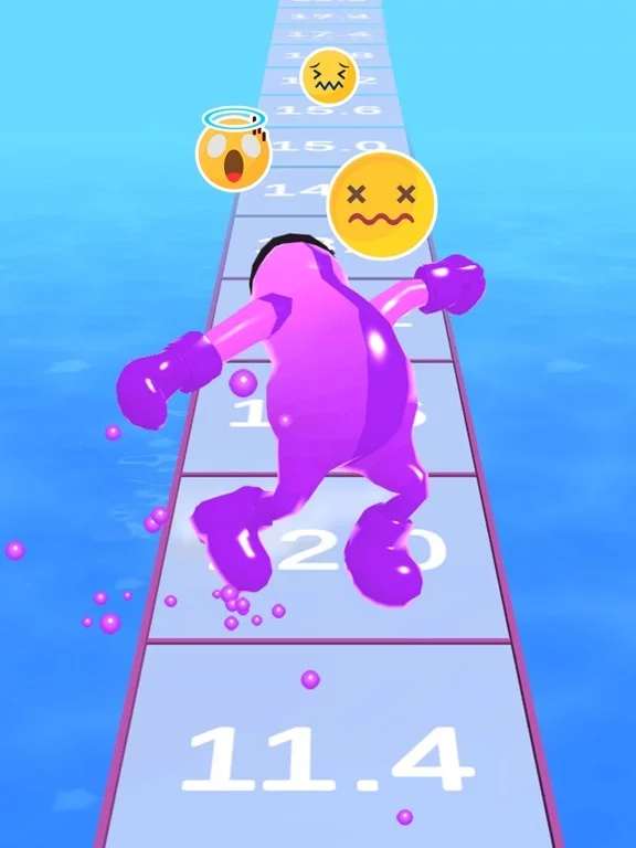Изображение игры: Dino Runner 3D: Blob Clash