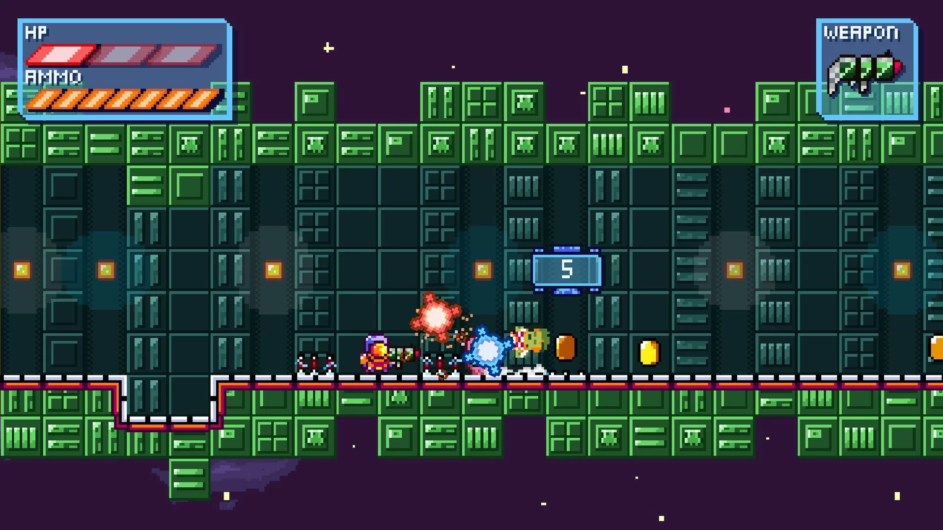 Изображение игры: Deep Space | Space-Platformer