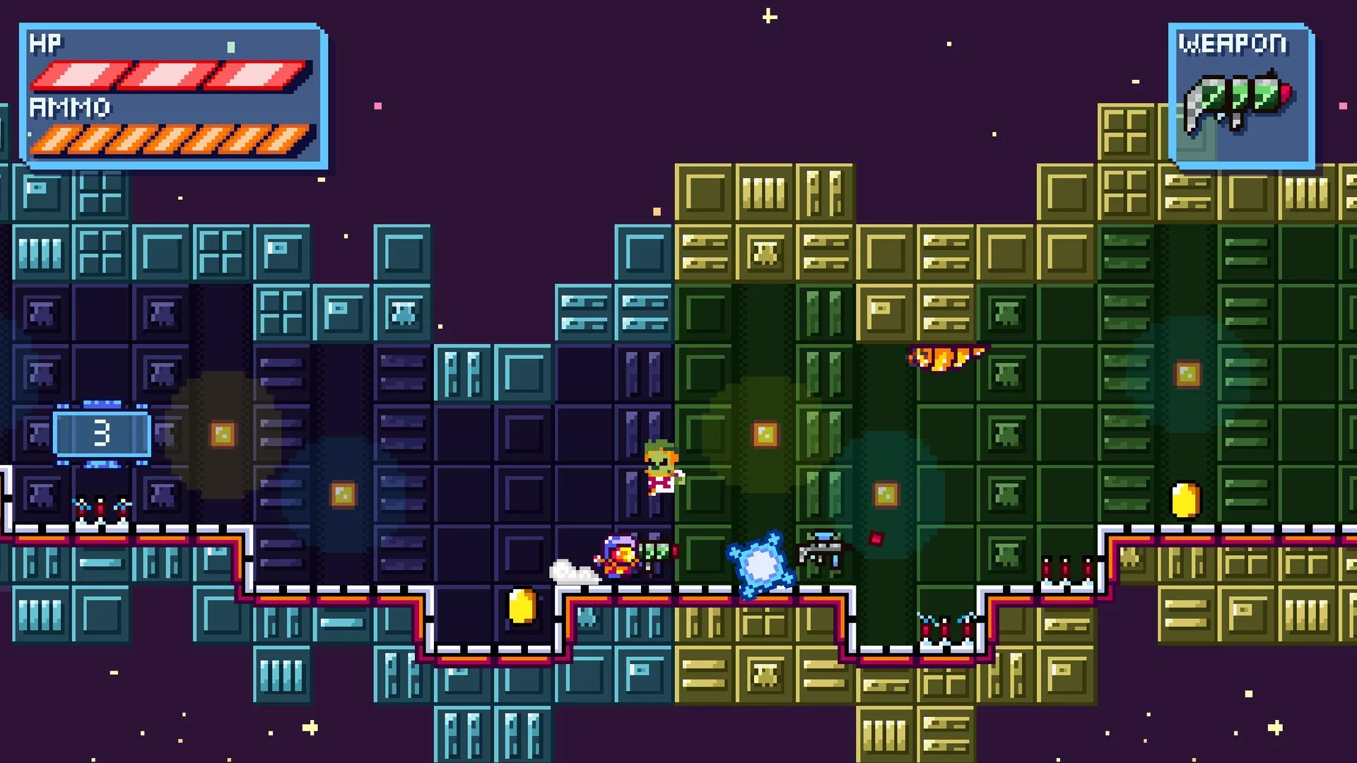 Изображение игры: Deep Space | Space-Platformer