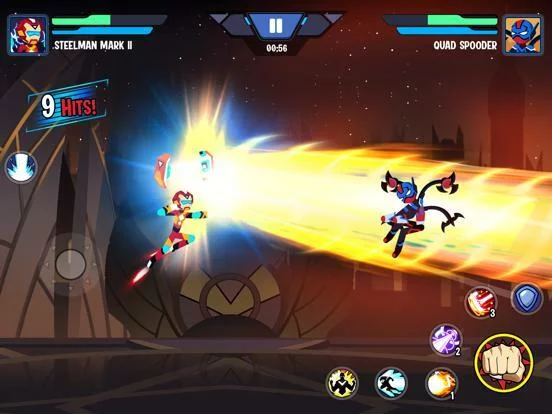 Изображение игры: Stickman Heroes Fight
