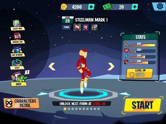 Изображение игры: Stickman Heroes Fight