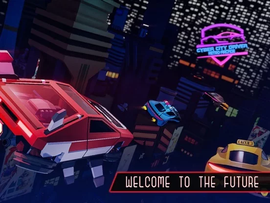 Изображение игры: Cyber City Driver Retro Arcade