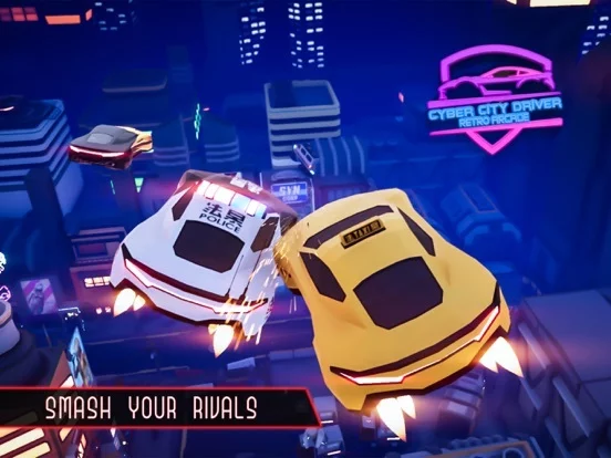 Изображение игры: Cyber City Driver Retro Arcade