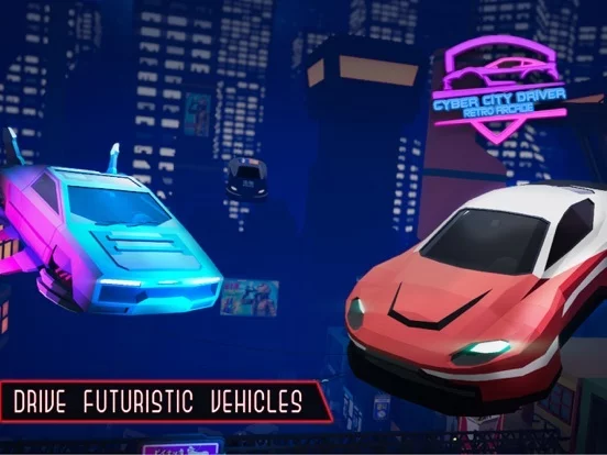 Изображение игры: Cyber City Driver Retro Arcade