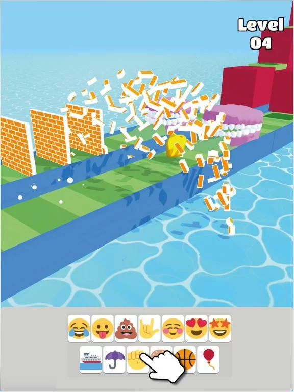 Изображение игры: Emoji Run!