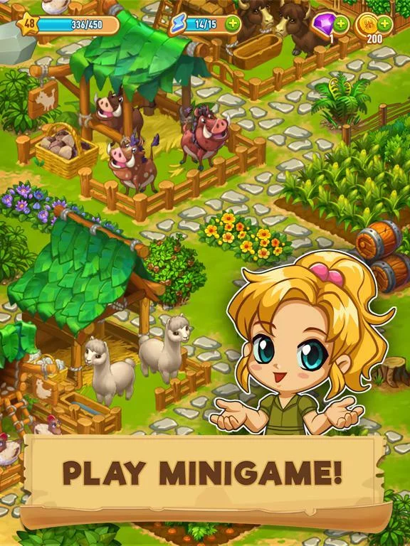 Изображение игры: Chibi Island - Build and farm