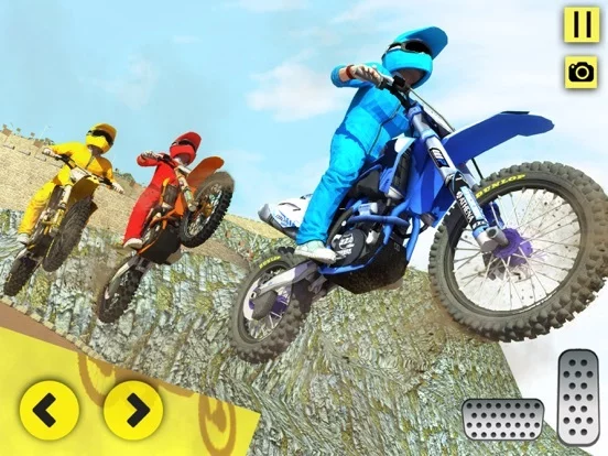 Изображение игры: Dirt Bike Motocross Trials 3D