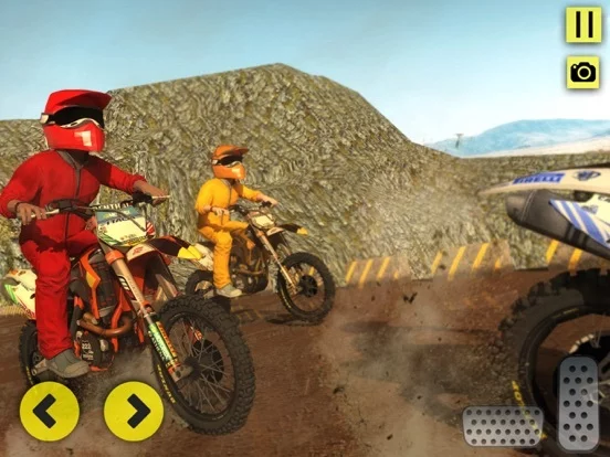 Изображение игры: Dirt Bike Motocross Trials 3D