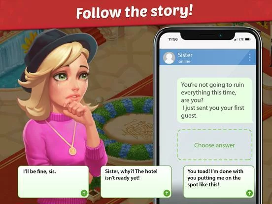 Изображение игры: Family Hotel: Home Renovation