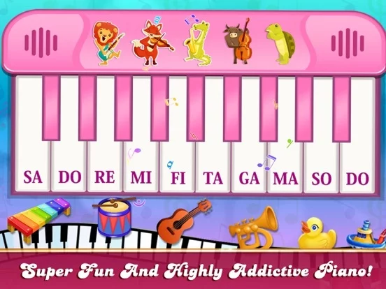 Изображение игры: Girly Pink Piano Simulator