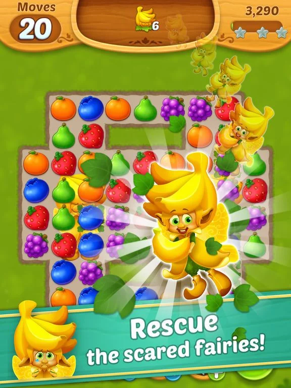 Изображение игры: Fruits Mania: Fairy rescue