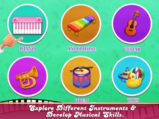 Изображение игры: Girly Pink Piano Simulator
