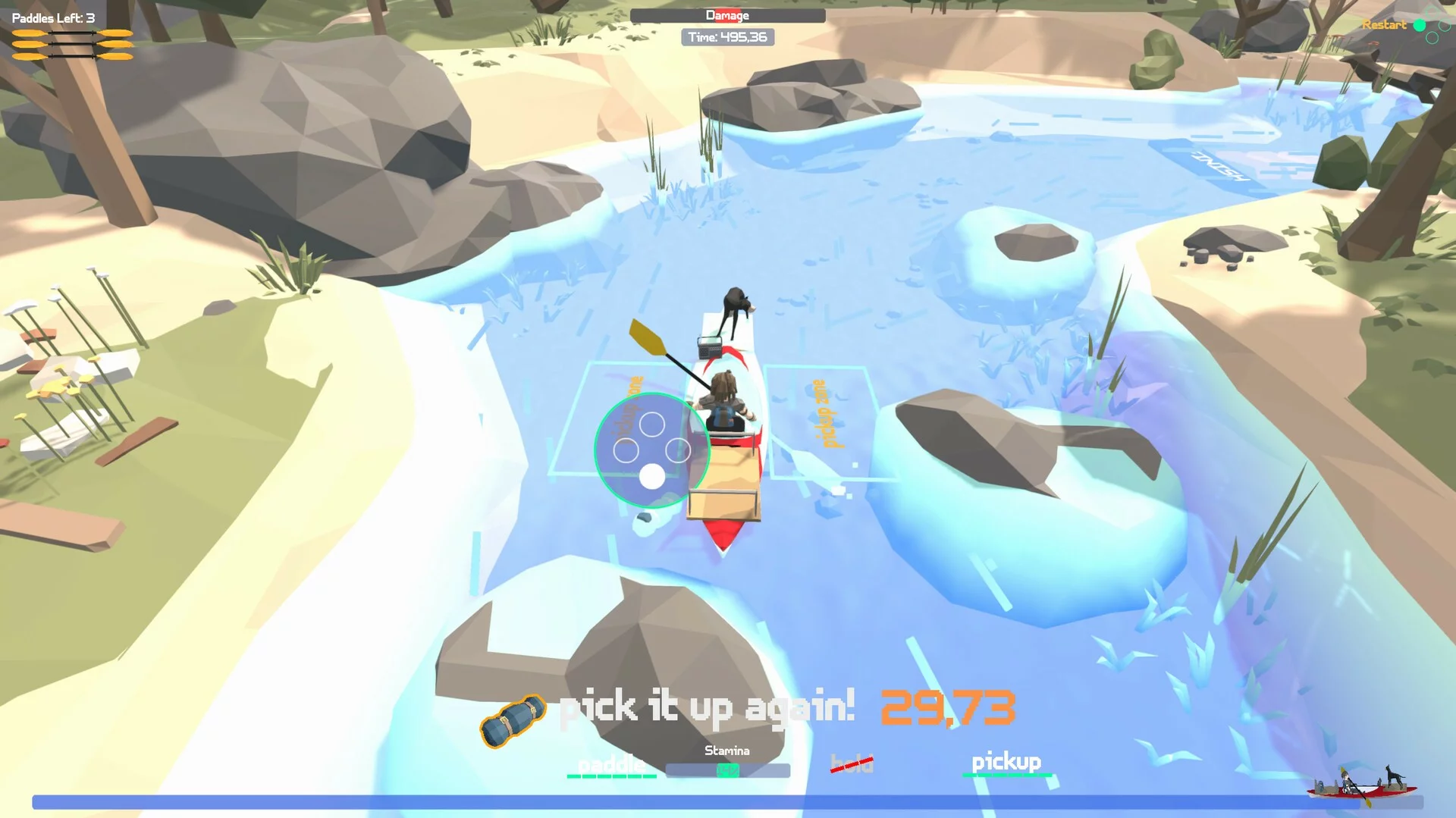 Изображение игры: Down the River