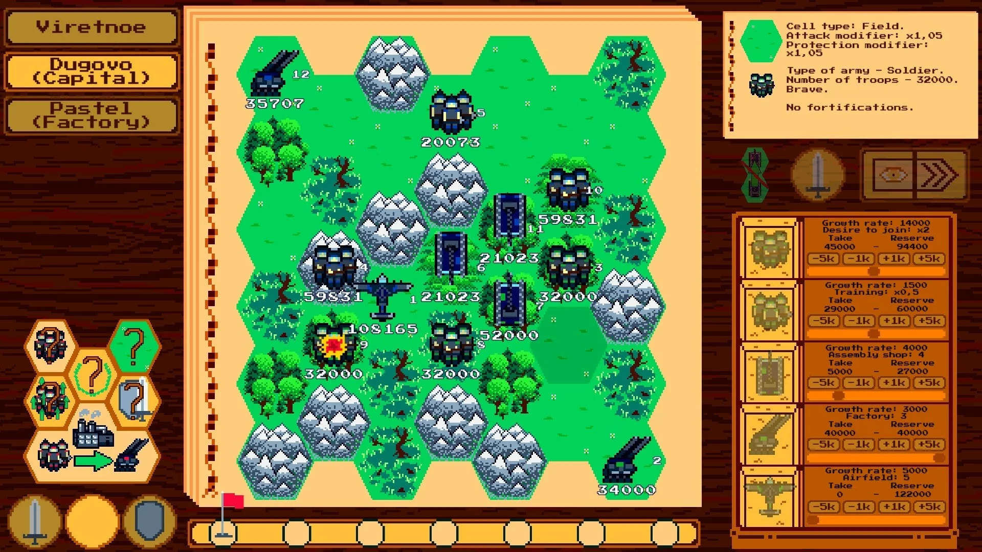 Изображение игры: Generals. Positional Warfare