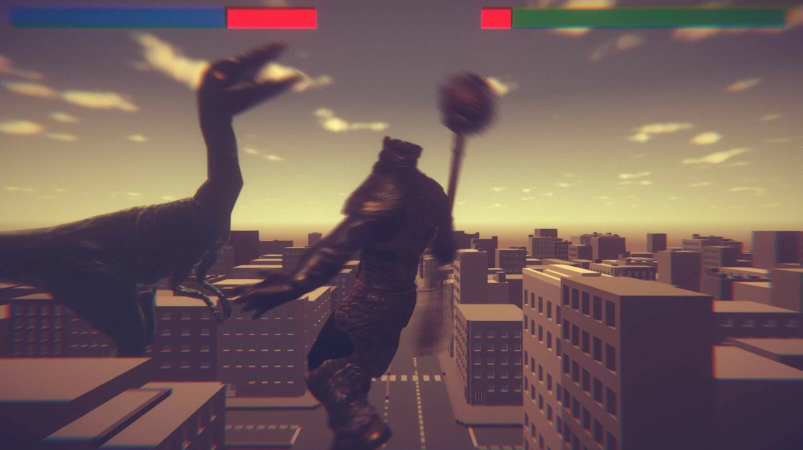 Изображение игры: Monkey vs Dino