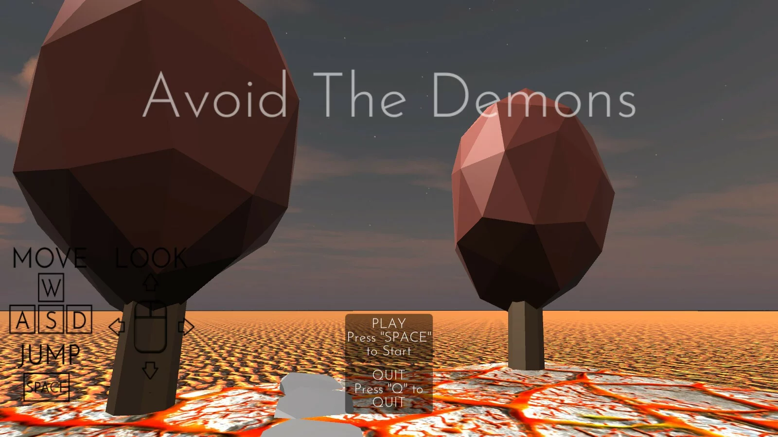 Изображение игры: Avoid The Demons