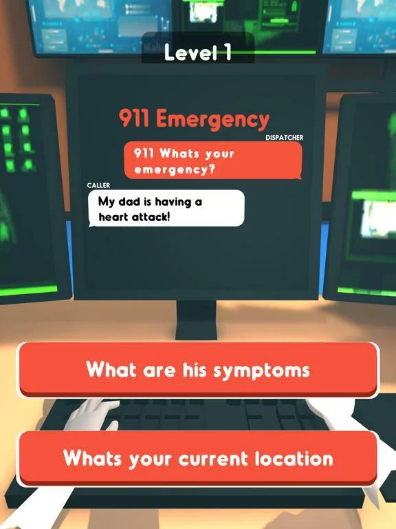 Изображение игры: 911 Emergency Dispatcher