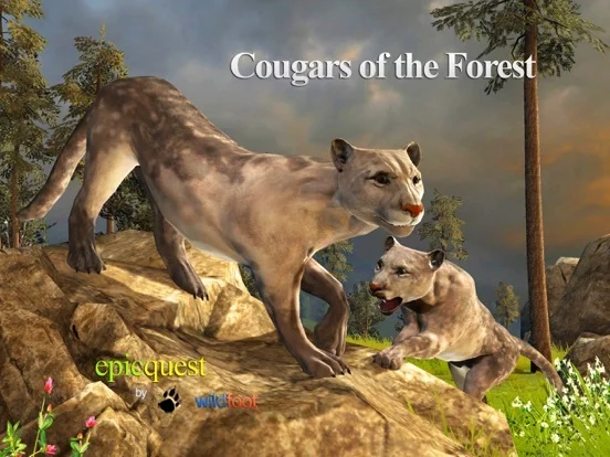 Изображение игры: Cougars of the Forest