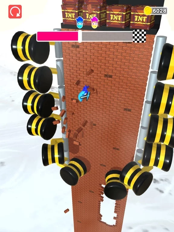Изображение игры: Bricky Fall