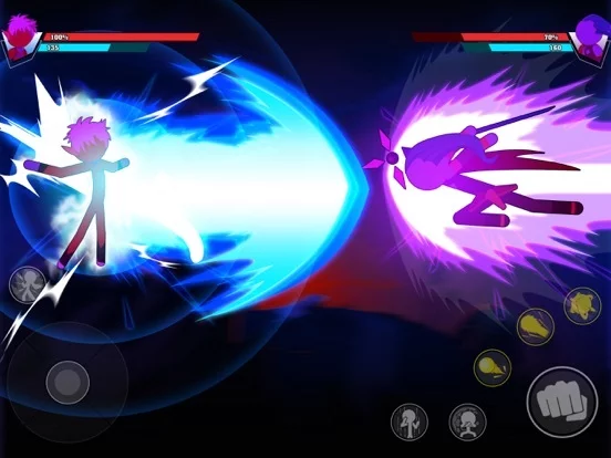 Изображение игры: Stickman Battle Fight Hero War