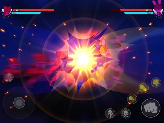 Изображение игры: Stickman Battle Fight Hero War