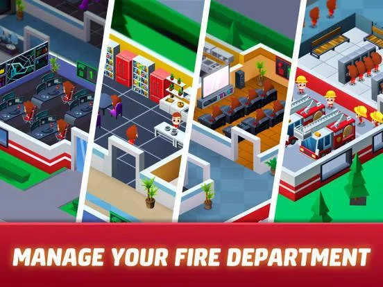 Изображение игры: Idle Firefighter Tycoon