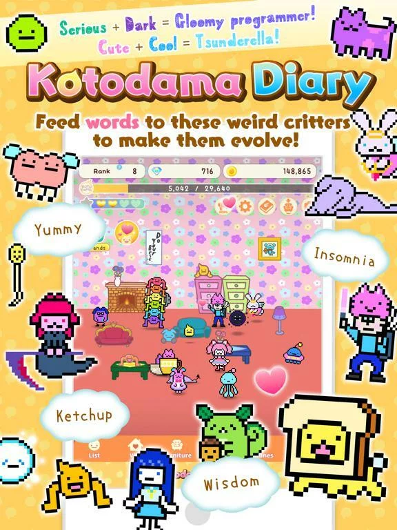 Изображение игры: Kotodama Diary