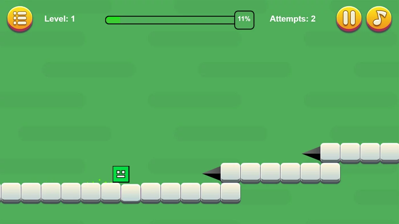 Изображение игры: Block Dash Adventure