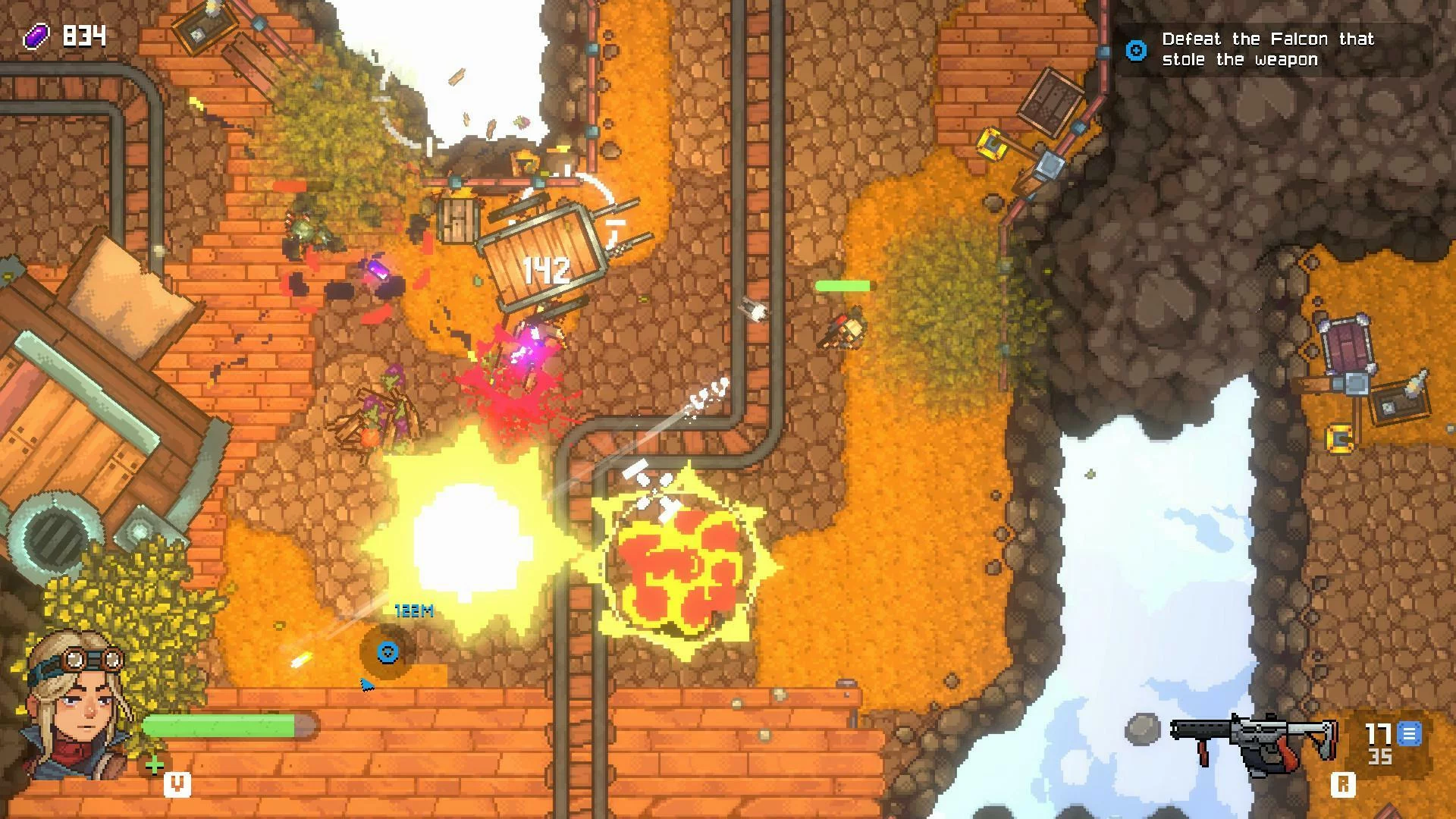 Изображение игры: Black Skylands Demo